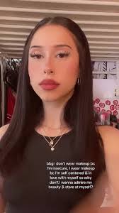 I Dont Wear Makeup Because Im Insecure Too Turnt Tina