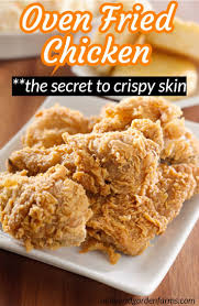 Crispy Oven Fried Chicken Recipe The Secret Ingredients Revealed Recipe Kfc Chicken Recipe Chicken Recipes Recipes