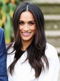 Meghan Markle S Perfect Brows Are All Thanks To This Old Hollywood Icon Meghan Markle Hair Meghan Markle Curly Hair Haircuts For Long Hair