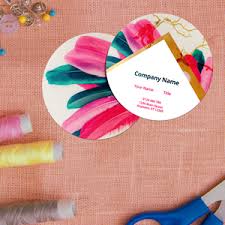 Customize the printing options by picking the paper stock, size, finish, and quantity. Circle Round Business Cards At Gotprint Com