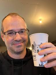 Hey peeps. Looking rough today but got my coffee. Remember to think loving  thoughts today. There's some crazy stuff going
