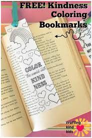 5 Free And Cute Be Kind Coloring Bookmarks In 2020 Bookmarks Kids Coloring Bookmarks Kind Kids