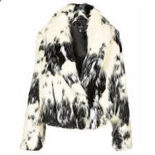 Black And White Faux Fur Coat Topshop Black And White Faux Fur Coat White Faux Fur Coat White Faux Fur Faux Fur Coat