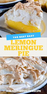 Aunt Tootsie S Lemon Meringue Pie Crazy For Crust Recipe Lemon Meringue Pie Meringue Pie Recipes Lemon Meringue