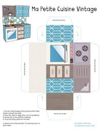 I did a soft white kitchen with black countertops and a black chevron backsplash and love the contrast and texture. 120 Best Dolls House Printables Kitchens White Goods Ideas In 2021 Paper Doll House Paper Furniture Paper Toys