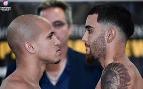 En fotos: Gamboa se pasa por poco en la báscula, mientras que 'Juanma'  López no tuvo problemas