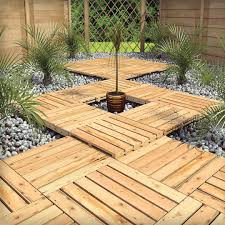 Curved or arced edging requires a different. Wickes Our Ready To Lay Deck Tiles Are A Great Way Facebook