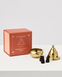 Incense cones are a natural and safer alternative to conventional room fresheners, and they work to instantly. Incense Cone Burner Gift Set Oliver Bonas Us