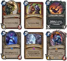 Our rush warrior guide also contains mulligan advice, card combos and strategy tips. Revisiting Old Charge Nerfs Now That Rush Is A Thing Hearthstone