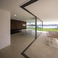 With a light touch, these doors slide smoothly into place ( floor to ceiling sliding doors ), reducing the excess noise that comes with doors slamming closed throughout the day. Aluminium Sliding Patio Doors Neuffer Int Neuffer