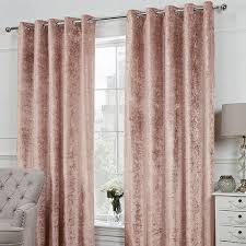 Living velvet top curtain 228 x 228 red : Crushed Velvet Pair Of Eyelet Lined Curtains Freemans