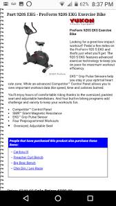 Exercise Bike Pro Form 920 S Ekg For Sale In Fairfax Va Offerup The freespirit® 920 s ekg offers an impressive array of this manual, please call our manufacture's customer service. exercise bike pro form 920 s ekg for