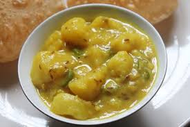 Puri Bhaji Recipe Breakfast Aloo Bhaji Recipe Aloo Bhaji Without Onions Garlic Yummy Tummy Bhaji Recipe Aloo Curry Recipes