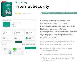 Kaspersky Internet Security 1 Kullanici 1 Yil Turkce Virus Fiyati
