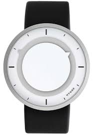 Hygge Discus White Grey Unisex Kol Saati Saatler Siyah