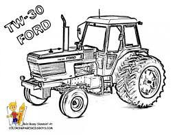 Depuis quelques années, le coloriage a eu une visibilité plus que gigantesque dans le monde entier suite aux nombreux bienfaits que procure cette activité tant pour les enfants que pour les adultes. Coloriage Tracteur Ford Dessin Gratuit A Imprimer