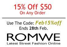 Just wanted to let you know that romwe, treat the fashion bloggers' favorite online store, is having a huge halloween sale! Get Up To 70 Off On Romwe Halloween Coupon Code Home Facebook