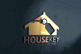 House Key Logo Construction Company Logo Logo Real Home Logo