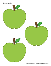 When we think of october holidays, most of us think of halloween. Apples Free Printable Templates Coloring Pages Firstpalette Com
