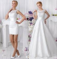 Two Piece Wedding Dress With Sheer Top Wedding Dress Detachable Skirt Anthropologie Wedding Dress Convertible Wedding Dresses