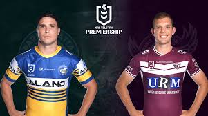The eels have won nine of their past 12 games against the sea eagles, winger maika sivo has scored 27 tries in 27 games at bankwest stadium and mitchell moses requires three points for 200 points. Nrl Eels Vs Sea Eagles Moses Vs Trbojevic Rugby A Xiii Treize Mondial