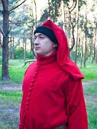 Medieval Bag Hat Medieval Hat Woolen Hat 14th Century 15th Medieval Hats Medieval Garb Medieval Headdress