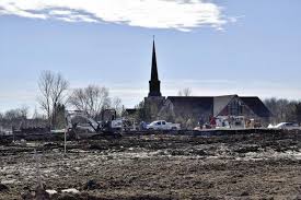 Construction under way at Courtyards of Zionsville