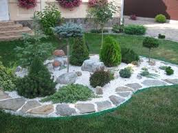 Vylepsete Si Svou Zahradu Nebo Dvur 25 Nadhernych Inspiraci Na Vytvoreni Zahradnich Ostr In 2020 Rock Garden Design Modern Garden Landscaping Rock Garden Landscaping