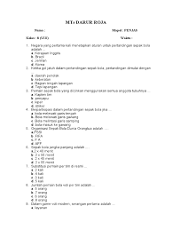 Induk organisasi tenis meja nasional adalah…. Soal Tenis Meja Kelas 8 Masnurul