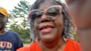 We went walking late Sunday evening