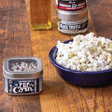 Truffled Popcorn In 2020 Truffle Popcorn Garlic Parmesan Truffles