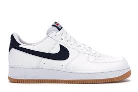 Tenis Nike Air Force 1 Low 07 White Obsidian Importshoes