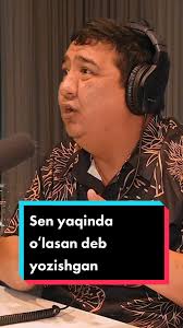 "Artistdan hayotdagi artistlar ko'payib ketdi...... " "Sen yaqinda o'lasan"  deb ham yozishgan Suhbat davomida