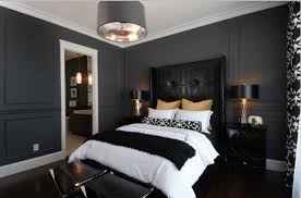 Black And Gray Room Paint Patrick J Baglino Jr Interior Design Charcoal Bedroom Interior Black Bedroom Design Masculine Bedroom Design