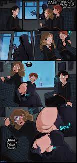 Post 2865358: comic Dementor Harry_James_Potter Harry_Potter  Hermione_Granger Ron_Weasley Shadman