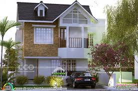Colonial Style Simple Elegant Budget Oriented Design In 3 Cent Plot Kerala Home Design Bloglovin