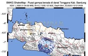 Kabupaten malang tetapkan masa transisi pascagempa. Bmkg Gempa Tektonik Di Kabupaten Bandung 3 0 Magnitudo Mimbar Publik Pewarta Informasi Nasional