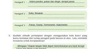 1 tuliskan kalimat utama pada setiap paragraf2 tuliskan gagasan. Kunci Jawaban Tematik Halaman 12 16 Kelas 5 Tema 6