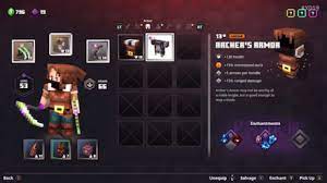 Every 5 catacombs levels, this armor piece gains +2% stats. List Of Armor Minecraft Dungeons Game8