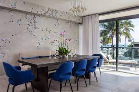 As with any design project, it is important to look at your home as a whole and consider how colour, texture, and pattern relate to your scheme throughout. Houzz Tour Miami Penthouse Gets A Jackie O Inspired Look