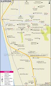 Here we have specialised maps that encompass the entirety of kerala in all its glory. Alappuzha City Map