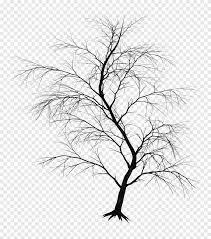 Please try this super easy yet aesthetic sketch. Dark Bare Tree Illustration Png Pngegg