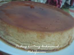 Puding roti karamel adalah salah camilan yang cocok sekali dinikmati ketika anda dan keluarga sedang santai bersama di rumah. Puding Roti Karamel Sheila Rusly