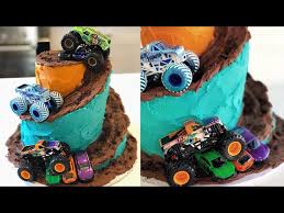 Place butter and sugar into the bowl of an electric mixer fitted with the paddle attachment. Awesome Monster Truck Cake Cake Style Youtube