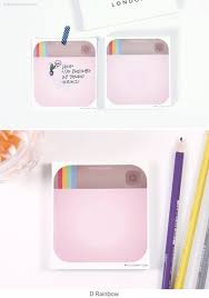Instagram Notepad 4types Pastel Memo Pad Stationery Scrapbooking Organize Gift For Her School Supplies Office Supplies Coisas De Papelaria Artigos De Papelaria Papelaria