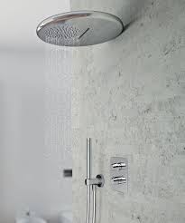 Round Rain Showerhead By Ponsi Shower Heads Rain Shower Head Shower Fixtures