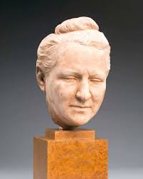 Gertrude Stein appears throughout the exhibition “Brilliant Exiles:  American Women in Paris, 1900