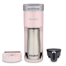 Keurig K Mini Single Serve K Cup Pod Coffee Maker Dusty Rose Single Serve Coffee Makers Pod Coffee Makers Iced Coffee Maker
