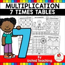 In this article, you can get free printable multiplication charts for your classroom. 7 Times Table Worksheets Teaching Resources Teachers Pay Teachers
