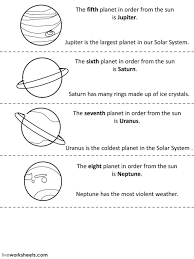 Planets Facts Interactive Worksheet In 2020 Solar System Facts Solar System Activities Solar System Worksheets